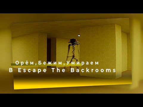 Видео: Бегаем от бабайки😨😳😬 | Escape The Backrooms p.1 @Pankrat77770