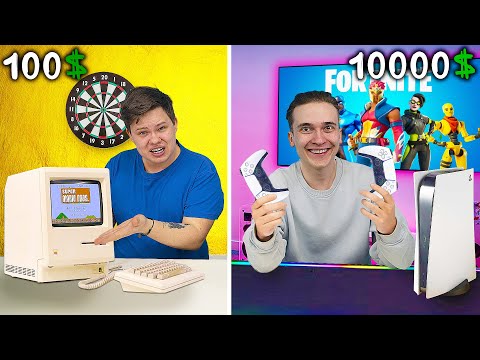 Видео: ИГРОВАЯ КОМНАТА за 100$ 1000$ и 10000$