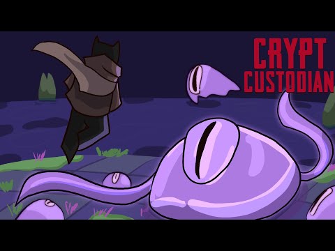 Видео: КОТ ПРОТИВ БОЛЬШОЙ СЛИЗИ В CRIPT CUTODIAN #6