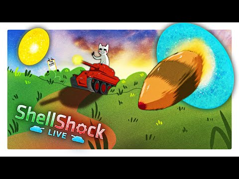 Видео: САМЫЙ ТОЧНЫЙ ВЫСТРЕЛ! ЭПИЧНАЯ БИТВА ТАНКОВ В SHELLSHOCK