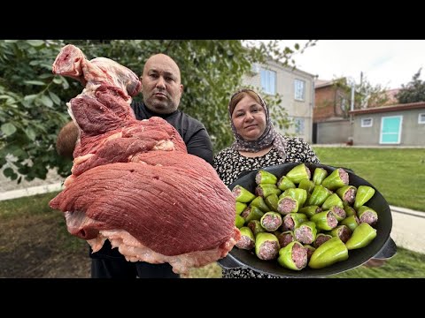 Видео: Фаршированный Перец с 20 кг Говядины – Эпический Рецепт для Гурманов!