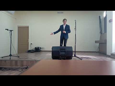 Видео: Конкурс чтецов.Зюзино.Москва. Совет ветеранов. Якименко Вячеслав, ученик театральной студии "Эврика"