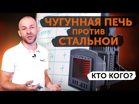 Видео: Чугунная или стальная?//Выбираем печь для бани