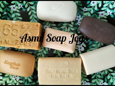 Видео: АСМР/Размокшее мыло /Губка/ASMR /Soaking soap/Sponge