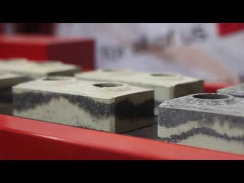 Видео: Пресс Мрамор 2 для производства гиперпрессованных изделий