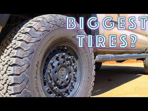 Видео: Самые большие шины на стандартном 4Runner или Tacoma