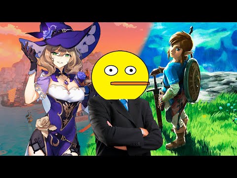 Видео: Жёсткий разбор сравнения Геншин и Зельды.