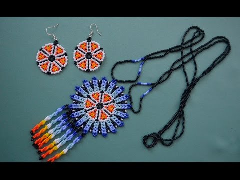 Видео: Кулон-оберег из бисера.  Бисероплетение.  Мастер класс