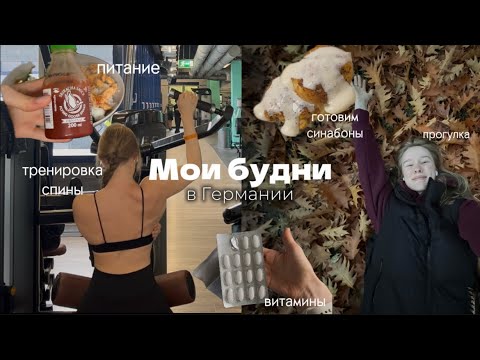 Видео: Влог | Второй месяц в Германии🏡 | Питание | Тренировки | Витамины
