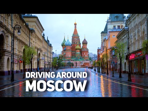 Видео: Утренняя Москва на автомобиле [4K] / 14 июня 2025 / 12°C