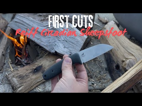 Видео: Первые кусочки Reiff Circadian Sheepsfoot! Идеальное сочетание EDC