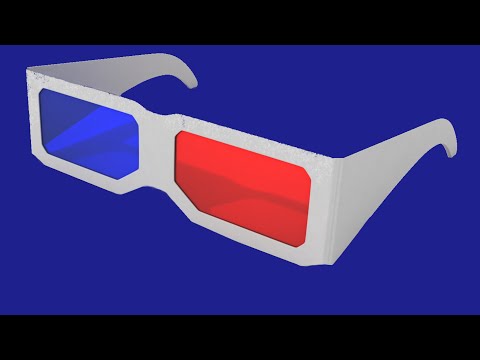Видео: Создание анаглифного 3D фото