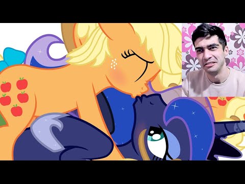 Видео: Почему я? ~ Принцесса Луна (Поздние ночные брыкания) 2 часть - Реакция на Комикс + читаю доп сцены