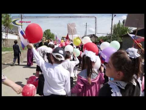 Видео: Акция "Бессмертный полк" в с. Костек