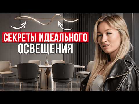 Видео: Эти приемы ОСВЕЩЕНИЯ ВАС ПОРАЗЯТ / Все от А до Я про освещение в доме