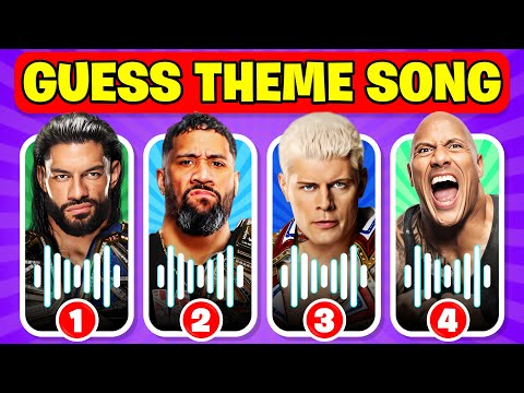 Видео: Угадайте этих суперзвёзд WWE по их музыке для выхода на ринг? Роман Рейнс, Коди Роудс, Джей Усо.