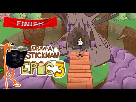 Видео: Стикмен эпик 3 / Draw a Stickman: EPIC 3 / Пришло время заканчивать очередной эпик(