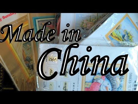 Видео: 9. Вышивка крестиком. Мои хомячьи запасы. 1 часть. Китайцы + Матрешки от "Алисы"