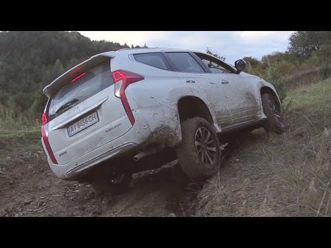 Видео: Veddroshow. Mitsubishi Pajero Sport 2016.Тест-драйв OFFROAD.