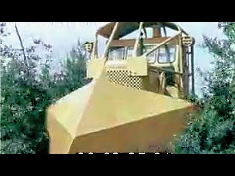 Видео: Трактор Т-100М. (1966 год) Хроника СССР.