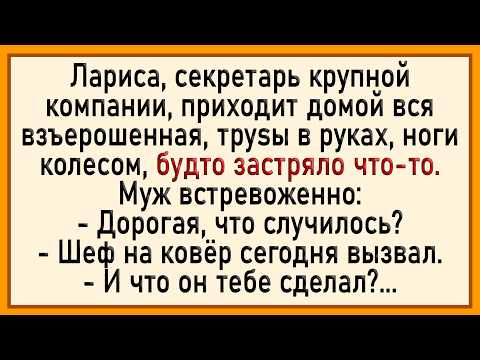 Видео: Как Ларису шеф на ковёр вызвал! Сборник свежих анекдотов! Юмор!