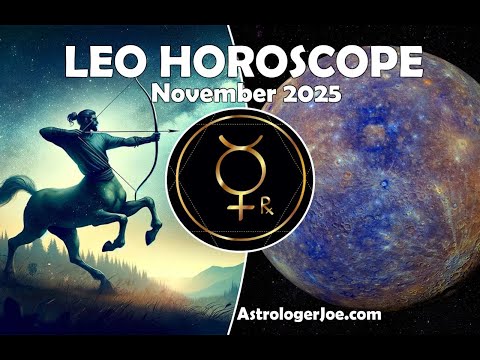 Видео: Гороскоп Льва на ноябрь 2025 года — астролог Джозеф П. Энтони