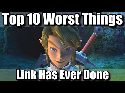 Видео: 10 худших поступков Линка