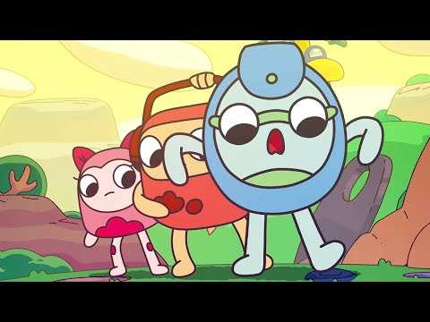 Видео: Мультфильм для детей про живые рюкзачки - Спина к спине - Гаражное сафари (2 сезон)