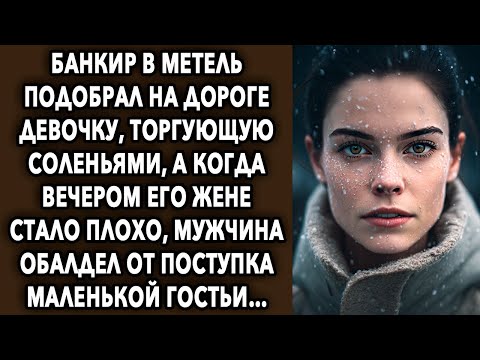 Видео: Банкир в метель подобрал на дороге ее, торгующую соленьями, а когда вечером его жене...