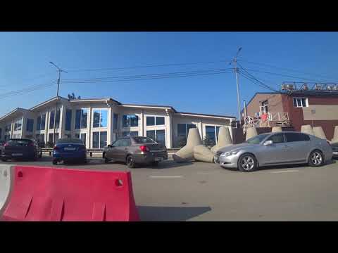 Видео: Гуляем по Лермонтово. Дорога к пляжу Золотые пески. Сняли катамаран
