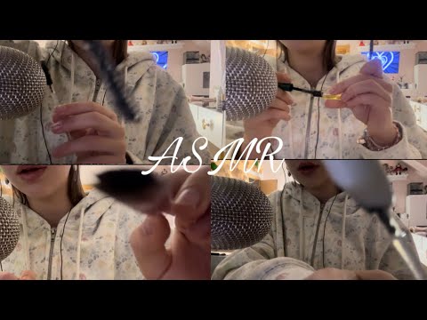 Видео: ASMR I will do your eyebrows *unintelligible whisper* АСМР я сделаю тебе брови *неразборчивый шепот*