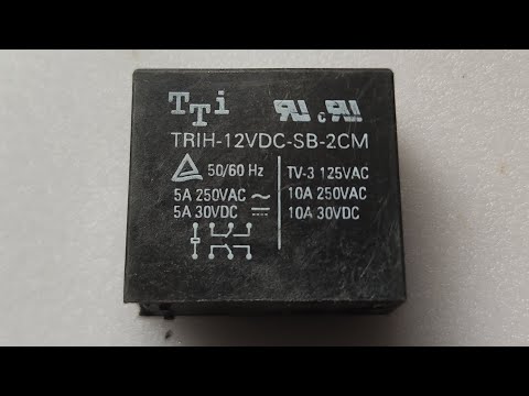 Видео: Розбираю електромагнітне реле TRIH-12VDC-SB-2CM для подальшого афінажу утилізація