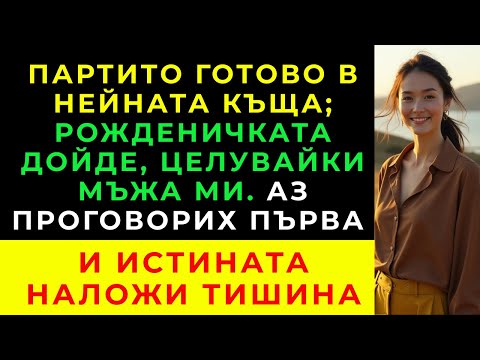 Видео: Изненада За Приятелката Ми… Рожденичката Дойде, Целувайки Съпруга Ми. Чуйте Останалото.
