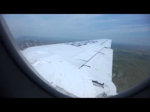 Видео: Ил-62М. Посадка в Благовещенске. Il-62M Landing 2015