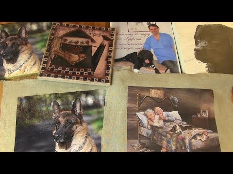 Видео: Часть 4. Перевод рисунка на холст в технике декупаж. Бонусы-секреты