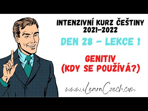 Видео: Курс чешского 28.1: Когда мы используем родительный падеж?
