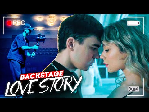 Видео: BACKSTAGE со съемок клипа "Love story"