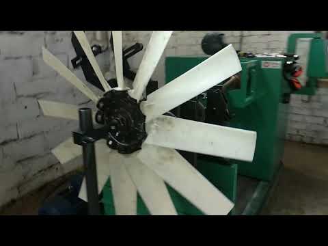 Видео: Балансировка вентилятора для охлаждения радиатора