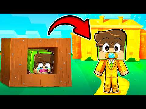 Видео: От бедного малыша до самого богатого малыша в Майнкрафт 2!