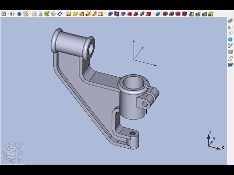 Видео: FreeCAD Часть 116. Пример создания модели