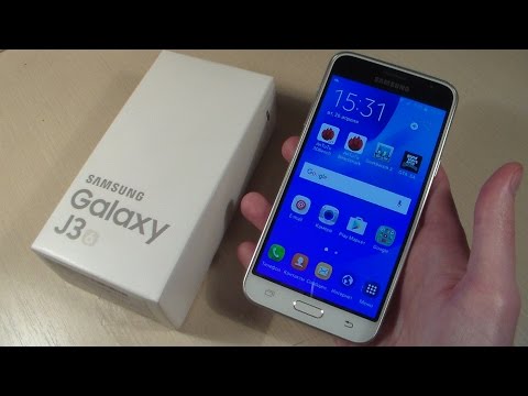 Видео: Обзор Samsung Galaxy J3 2016 (J320H)