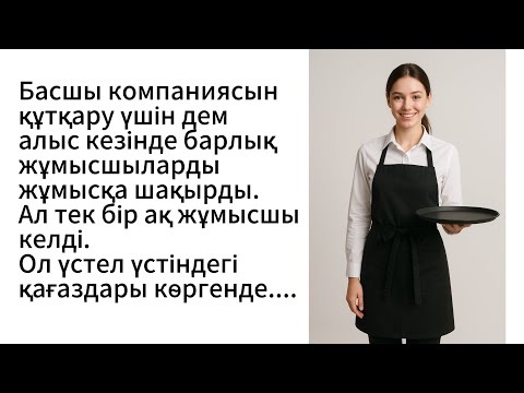 Видео: Компания басшысы барлық жұмысшыларды көмекке жұмысқа шақырды. Бірақ тек қана бір жұмысшы келді....