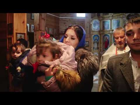 Видео: Крестины Жасмин и Николь город Брест.