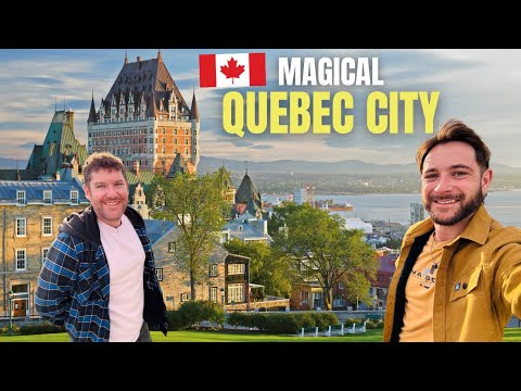 Видео: Почему вам стоит посетить Квебек (сказочный город)