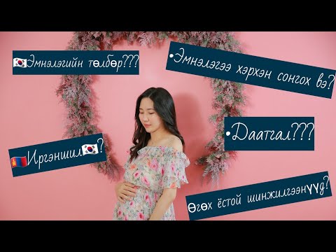 Видео: 🇰🇷Жирэмсэн ээжүүд минь наашаа суугаарай🥰 (Эмнэлэг,Төлбөр,Даатгал..)