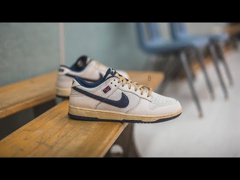 Видео: Очень странные дела x Nike Dunk Low «Phantom / Midnight Navy»: обзор и примерка