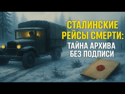 Видео: Сталинские Спецрейсы. Кого Эти Грузовики Увозили В Лес Без Возврата