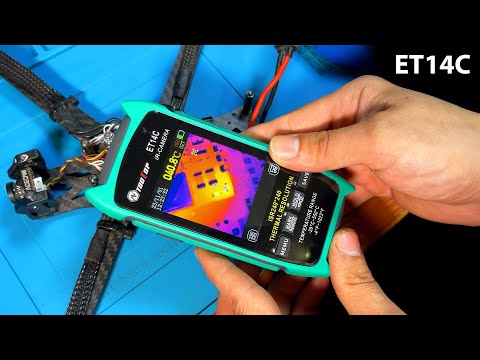 Видео: Мощный тепловизор TOOLTOP ET14C с макрообъективом