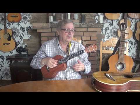 Видео: 001 Гавайская гитара (укулеле) с русским строем