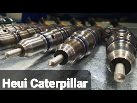 Видео: самая сложная дизельная форсунка - what is heui caterpillar